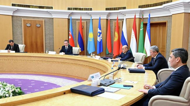 Заседании Совета глав правительств СНГ в Минске. 29 сентября 2025