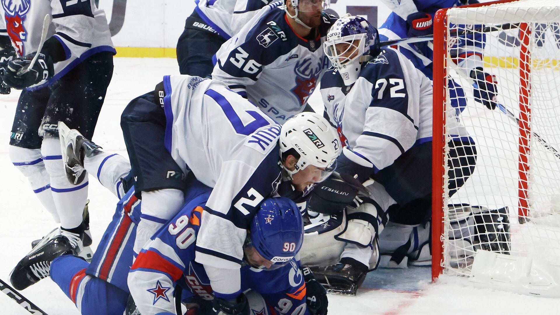 Хоккей. КХЛ. СКА (Санкт-Петербург) - Торпедо (Нижний Новгород) - РИА Новости, 1920, 29.09.2025