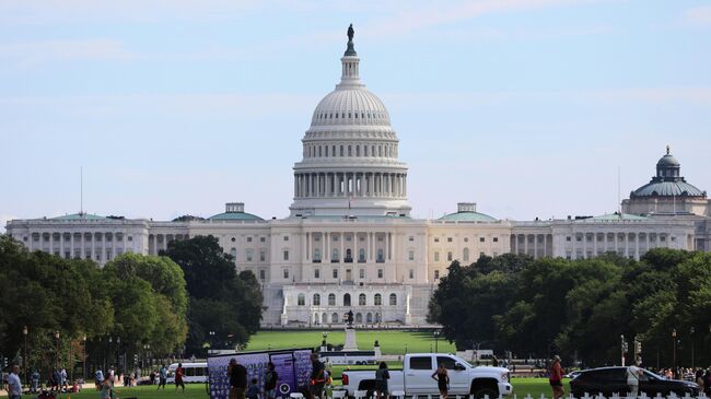 Здание Капитолия в Вашингтоне, США