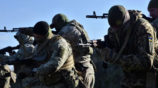 Украинские военнослужащие