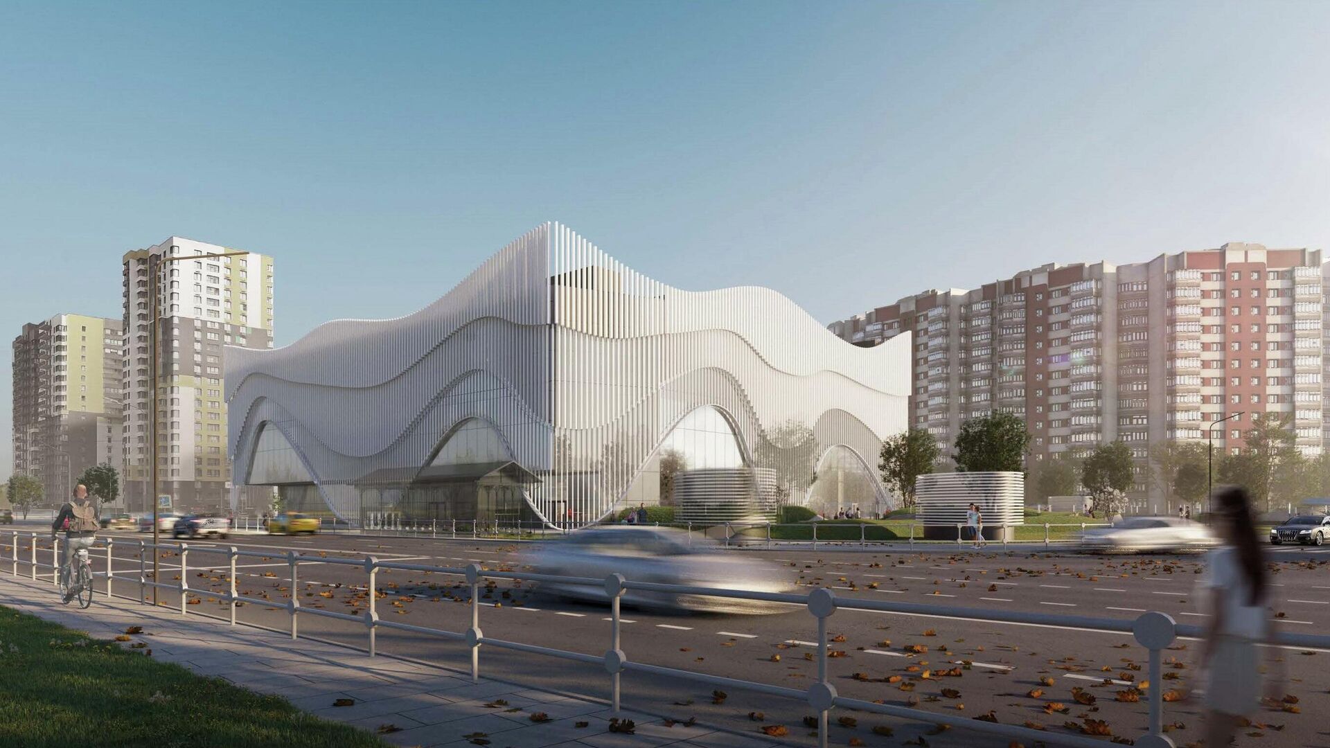 Торговый центр на территории ТПУ Улица Дмитриевского на востоке Москвы - РИА Новости, 1920, 30.09.2025