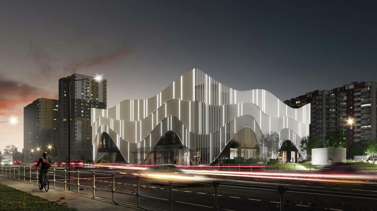 Торговый центр на территории ТПУ Улица Дмитриевского на востоке Москвы