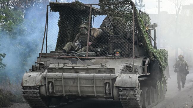 Российские военнослужащие