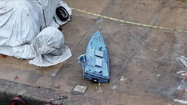 Безэкипажный катер в Трабзоне