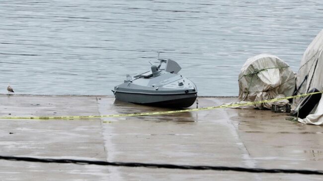Безэкипажный катер в Трабзоне