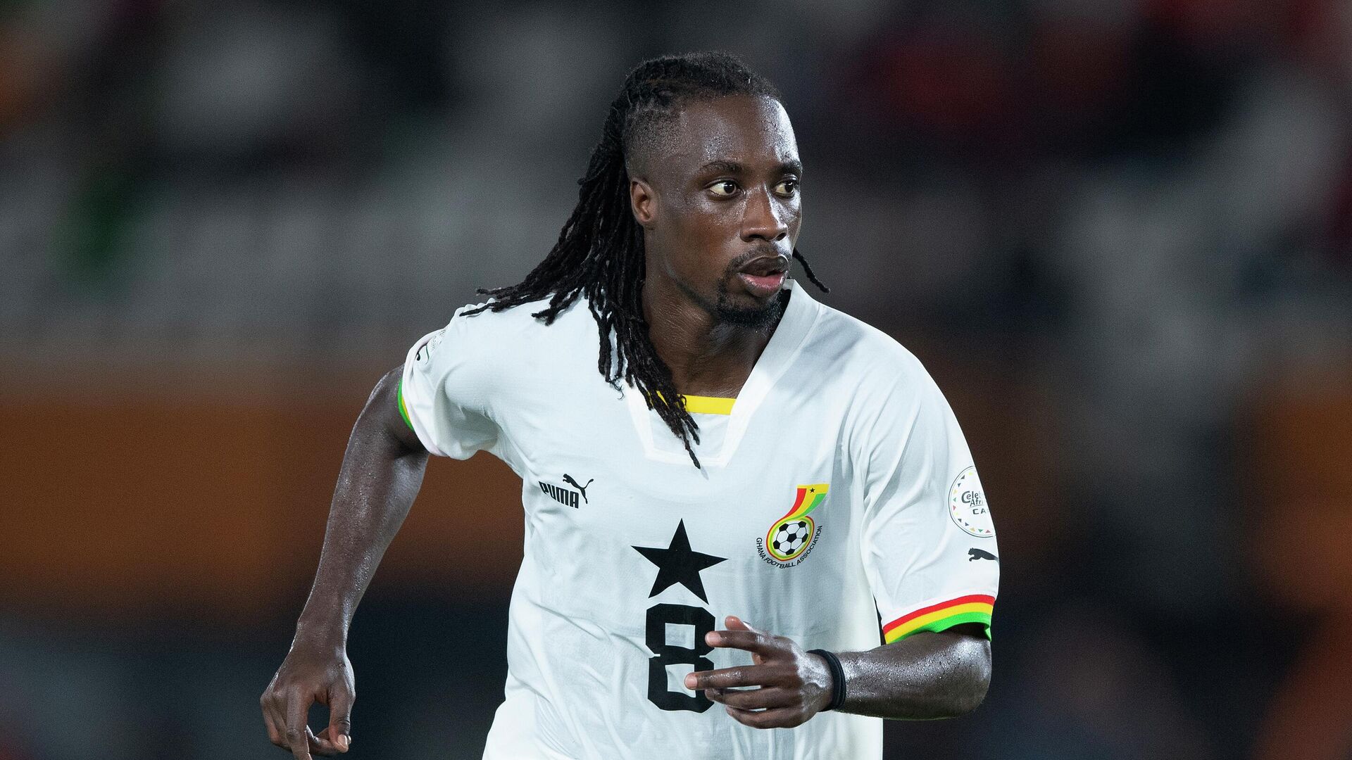 Полузащитник сборной Ганы по футболу Маджид Ашимеру - РИА Новости, 1920, 30.09.2025