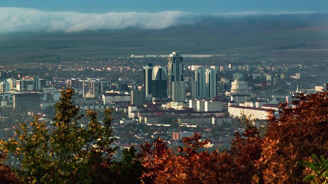 Вид на Грозный Вид на Грозный