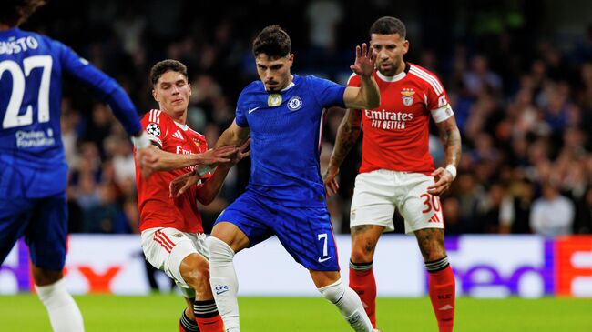 Эпизод матча ЛЧ Челси против Бенфики