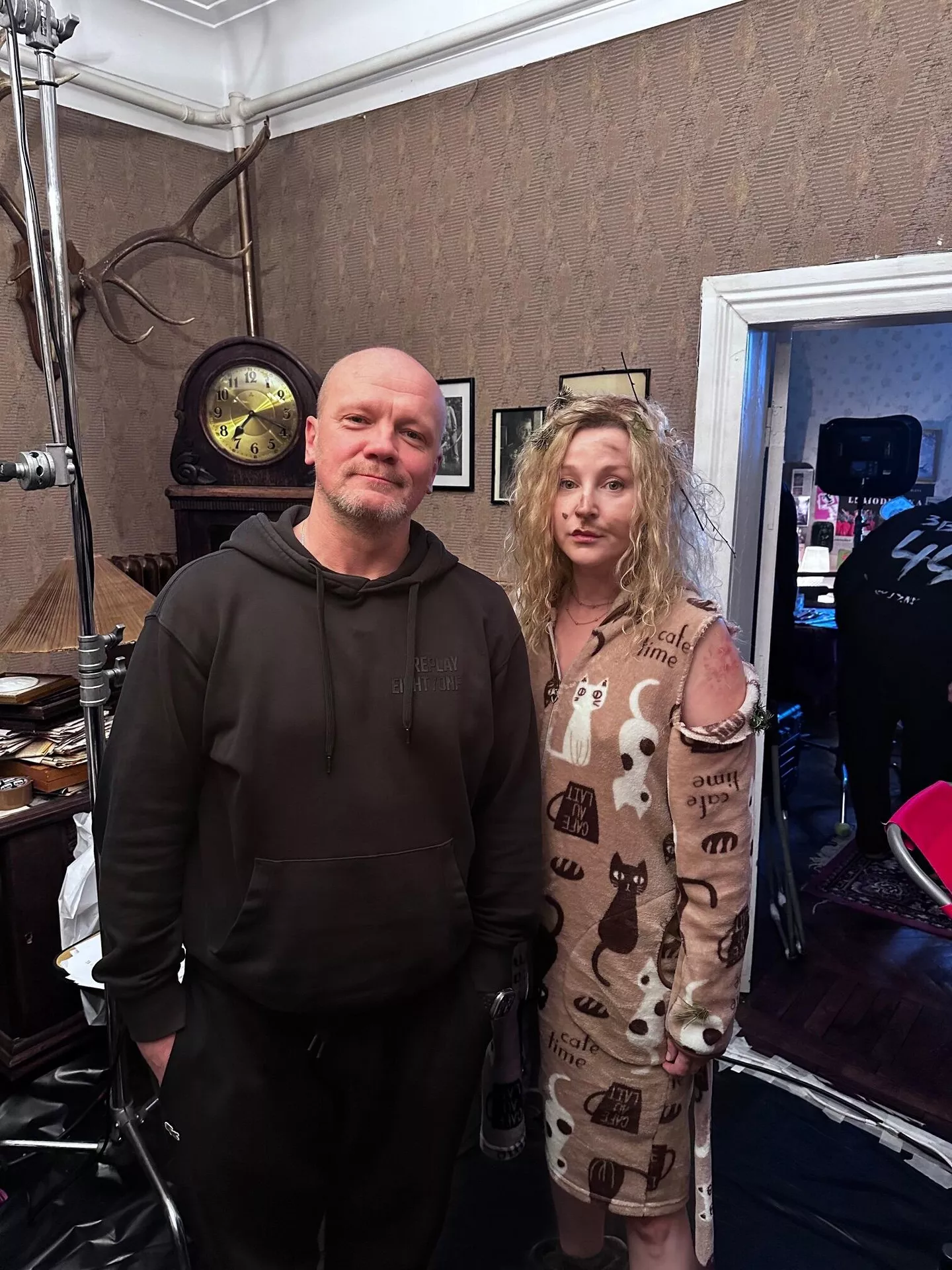 Режиссер Кирилл Васильев и актриса Ольга Медынич