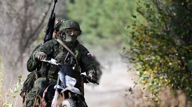 Российские военнослужащие