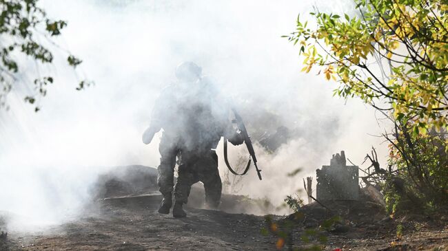 Российские военнослужащие