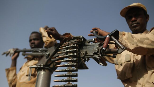 Суданские военнослужащие
