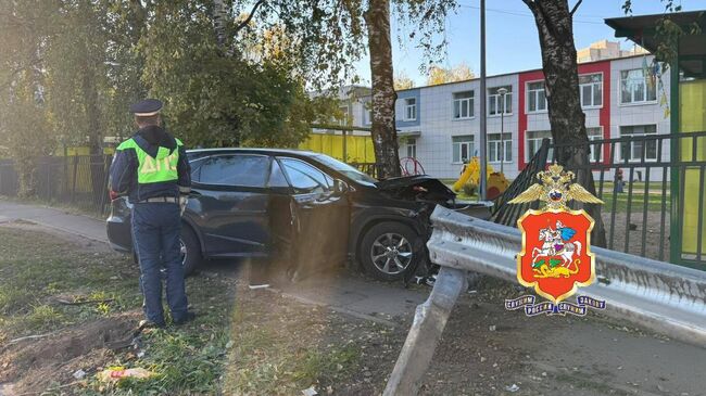 На месте ДТП в Химках