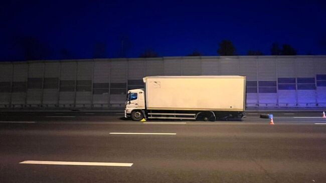 Место ДТП со смертельным исходом в Мытищах