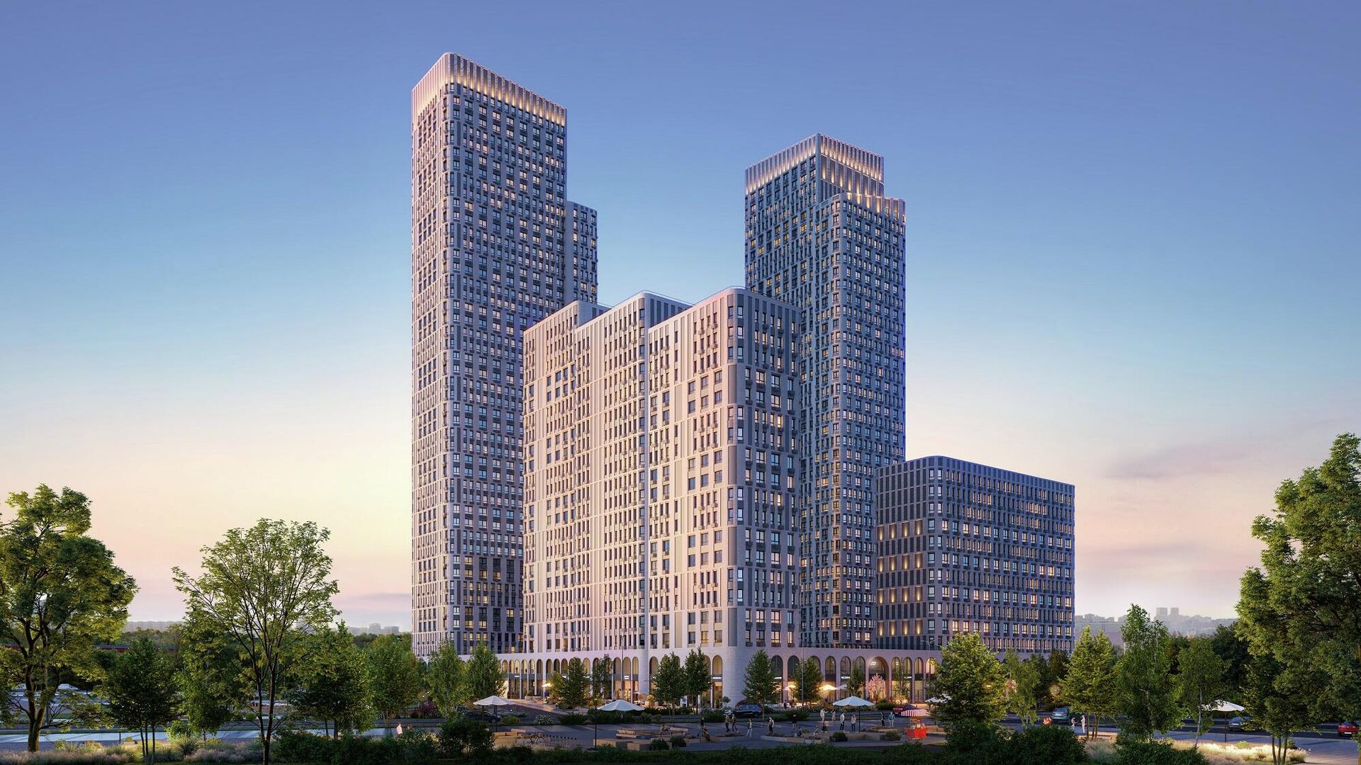 "Галс-Девелопмент": залит первый кубометр бетона в ЖК "Адмирал" в Москве