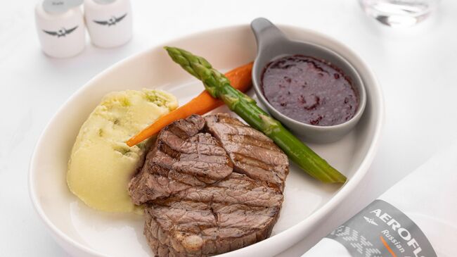 Аэрофлот сделал новое меню в классе Бизнес