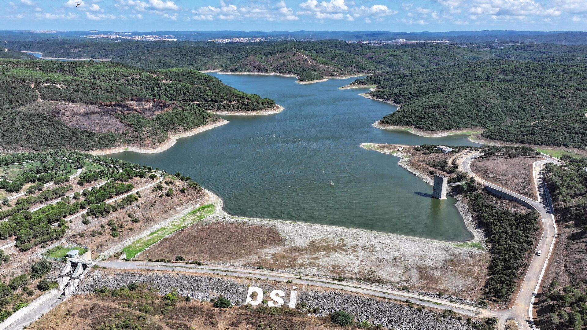 Водохранилище Алибей, Турция - РИА Новости, 1920, 03.10.2025