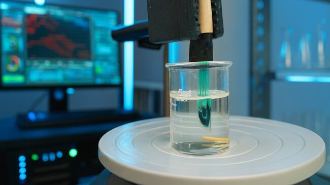 Испытание устройства проверки  качества напитков