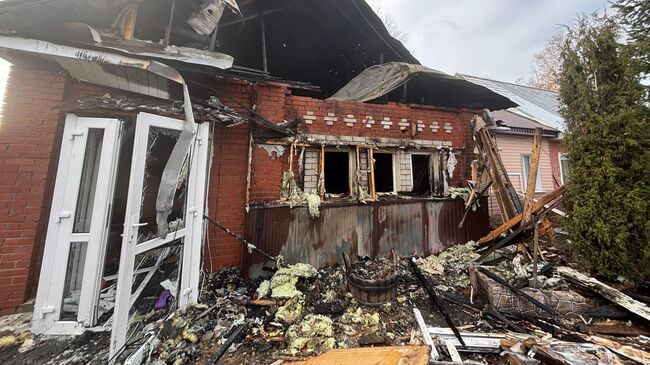 Последствия атаки ВСУ в Березниках Последствия атаки ВСУ в Березниках