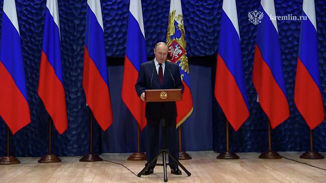 Поздравление Путина с Днем учителя