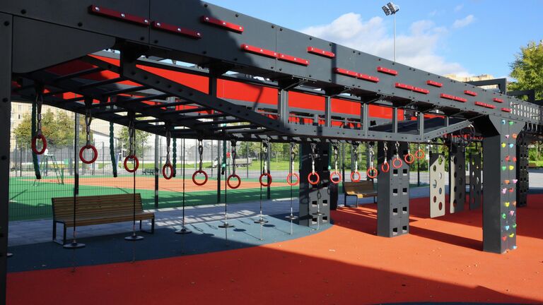 Обновленный стадион Металлург в Москве