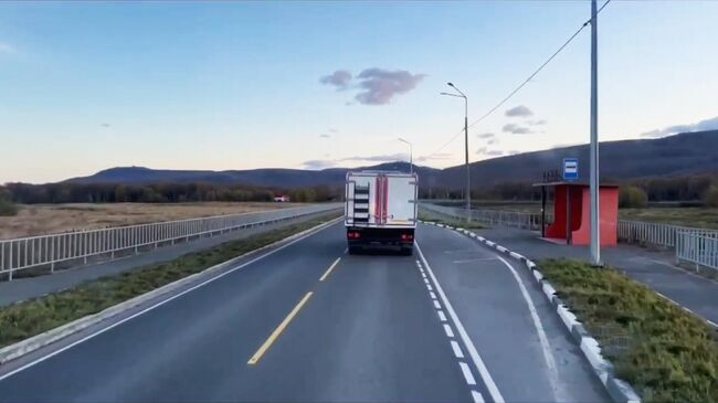 Кадры эвакуации туристов, сорвавшихся с вулкана Вилючинский