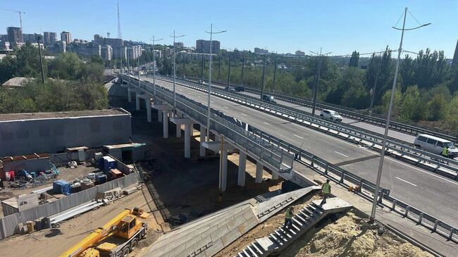 Мост Московский в Луганске