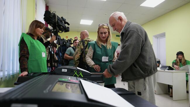 Голосование на выборах в органы местной власти в Грузии Голосование на выборах в органы местной власти в Грузии