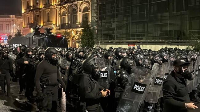 Митинг оппозиции в Тбилиси