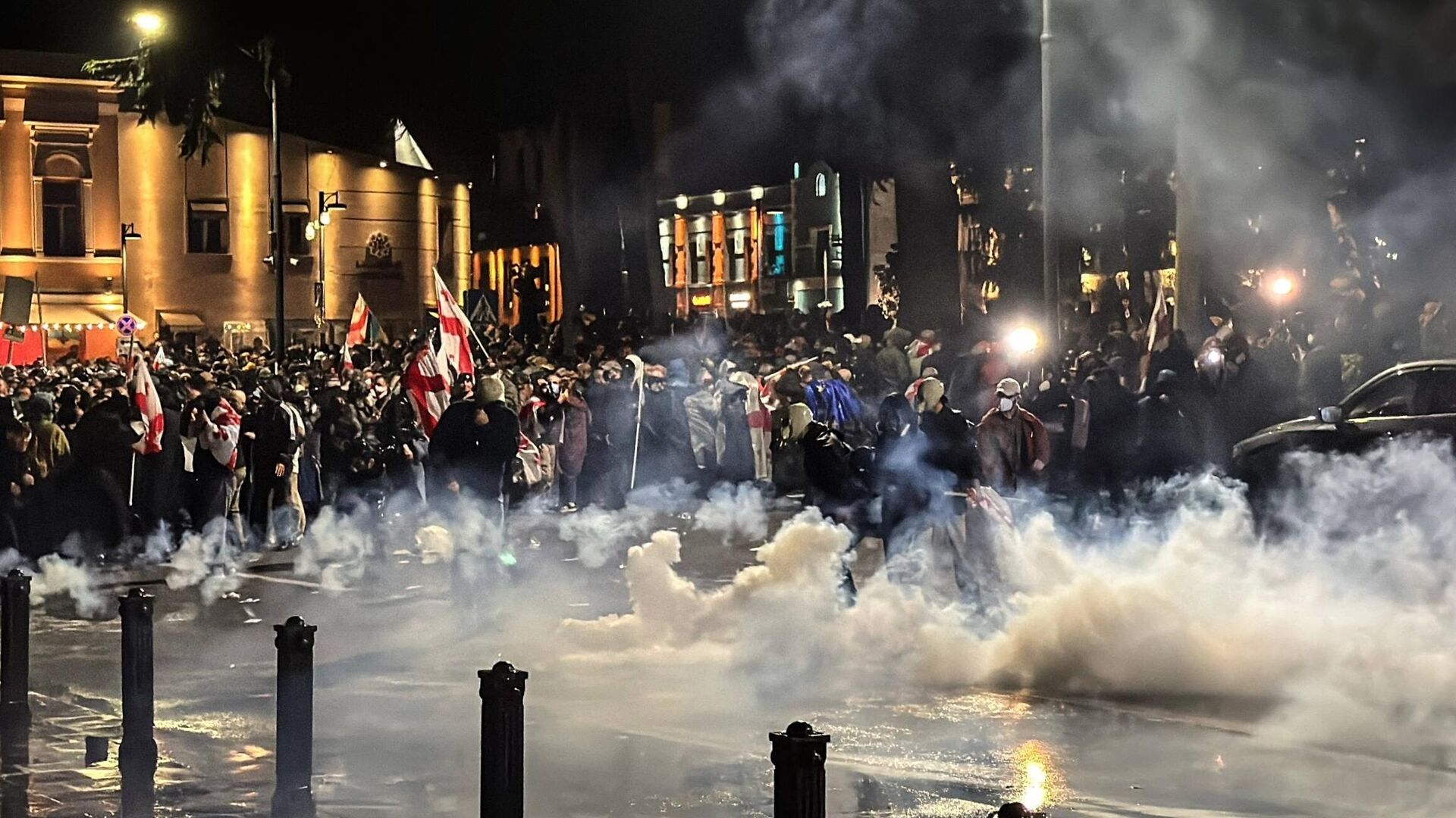 Митинг оппозиции в Тбилиси - РИА Новости, 1920, 04.10.2025