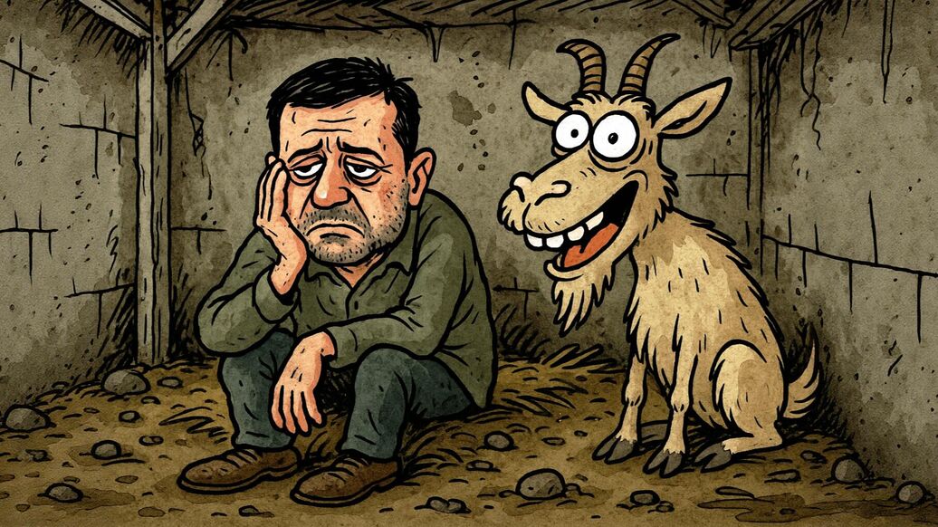 У Зеленского большое горе: чехи продали козла