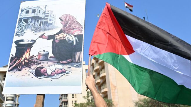 Пропалестинский митинг в Бейруте, Ливан