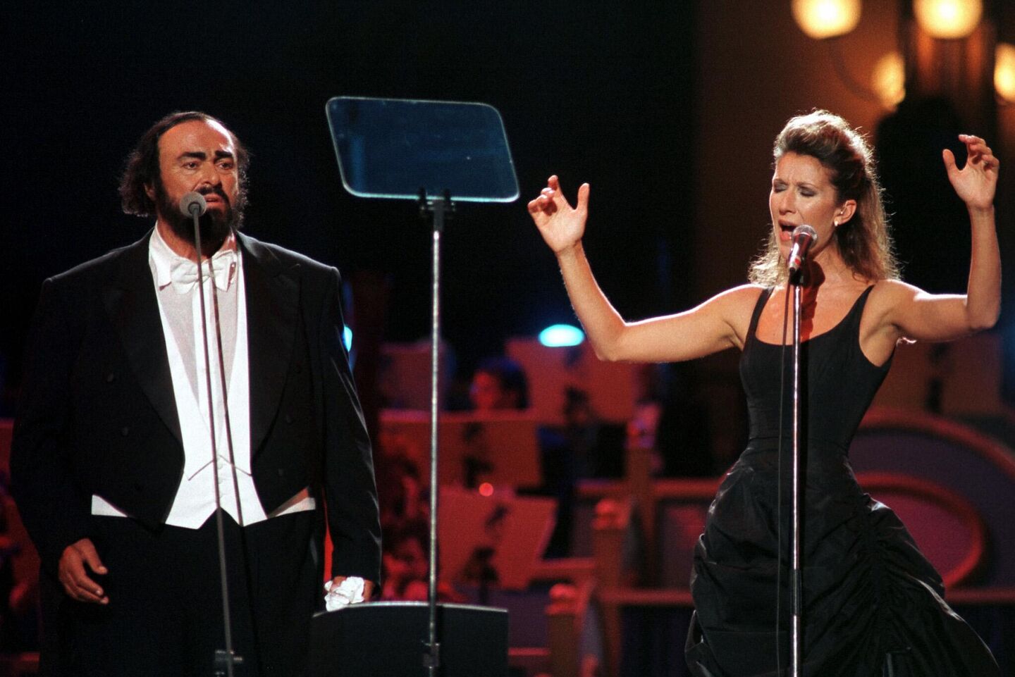 Лучано Паваротти и Селин Дион Лучано Паваротти и Селин Дион