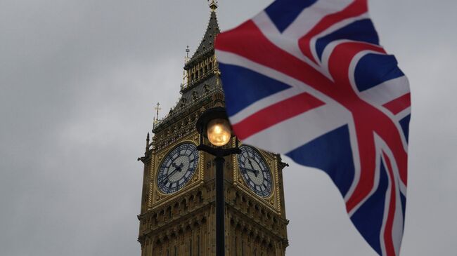 Флаг Великобритании в Лондоне