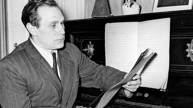 Советский композитор Герман Галынин