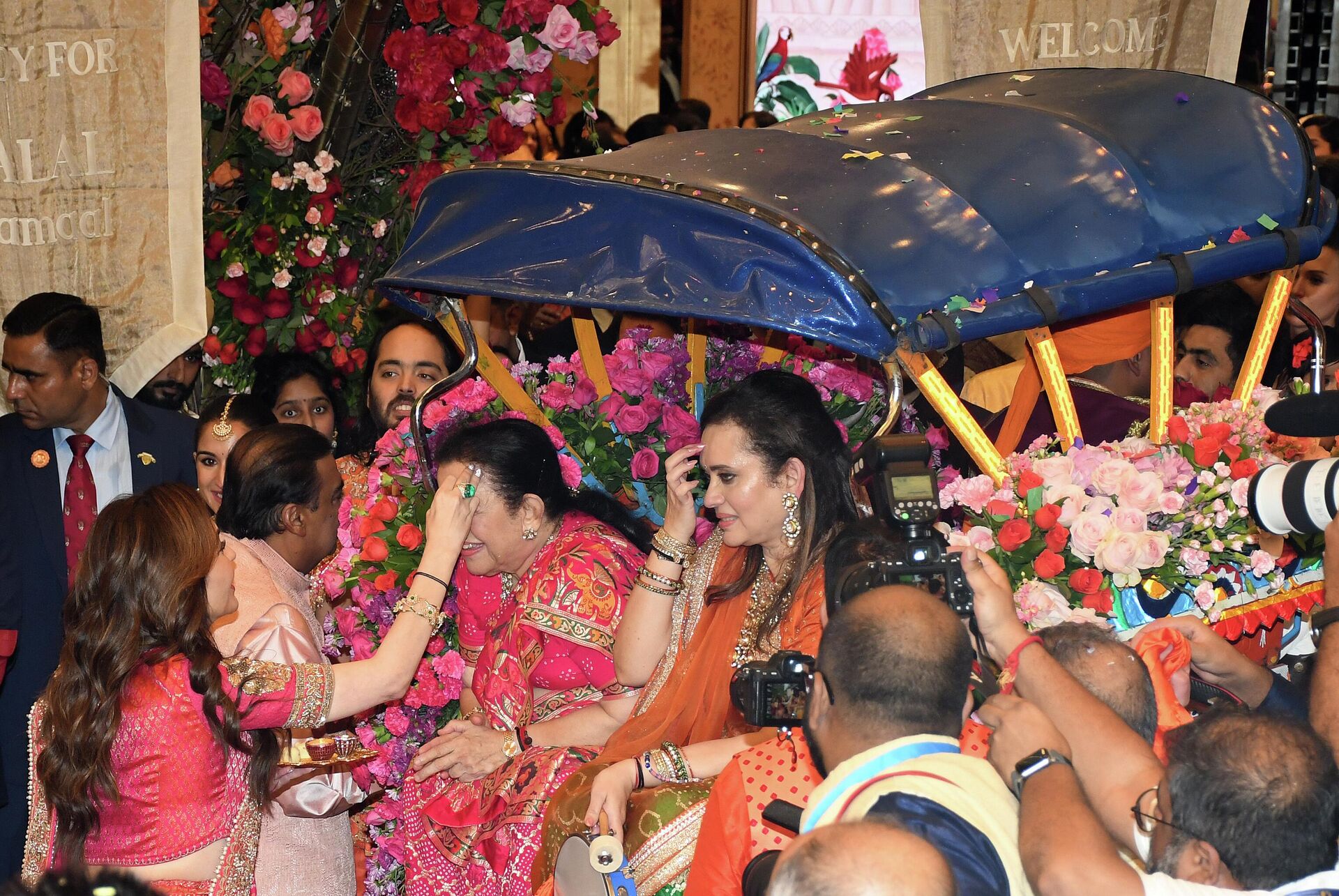 Свадьба Ананта Амбани и Радики Мерчант - РИА Новости, 1920, 07.10.2025