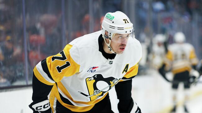 Хоккеист Евгений Малкин