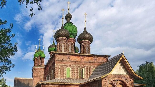 Главный храм церкви Иоанна Предтечи в Толчкове в Ярославле