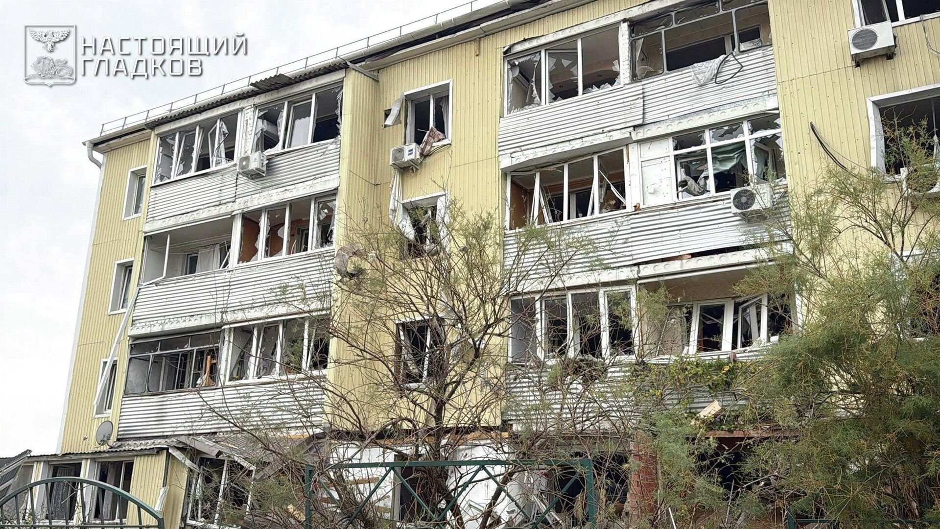 Место удара ВСУ по посёлку Маслова Пристань Шебекинского округа - РИА Новости, 1920, 08.10.2025