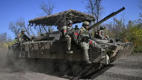 Российские военнослужащие