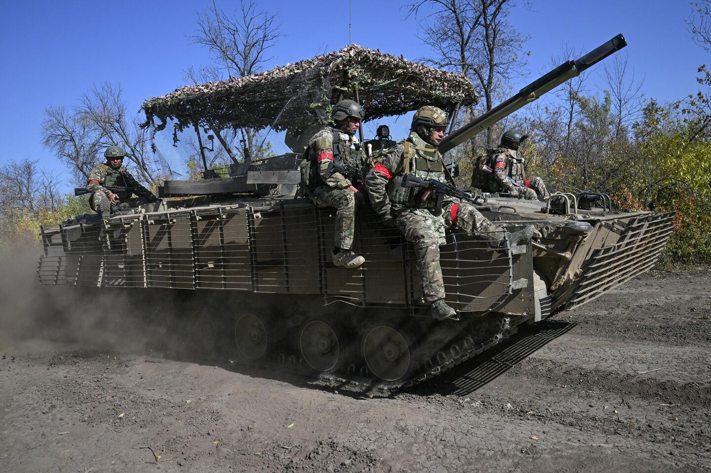 Российские военнослужащие