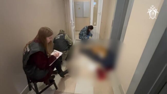 Работа следователей по делу об убийстве архитектора Супоницкого в Санкт-Петербурге