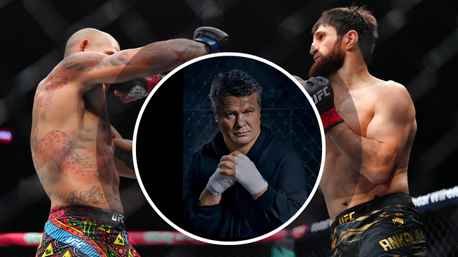 Алекс Перейра, Олег Тактаров, Магомед Анкалаев Алекс Перейра, Олег Тактаров, Магомед Анкалаев