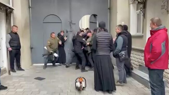 Обстановка в Почаевской лавре. 8 октября 2025