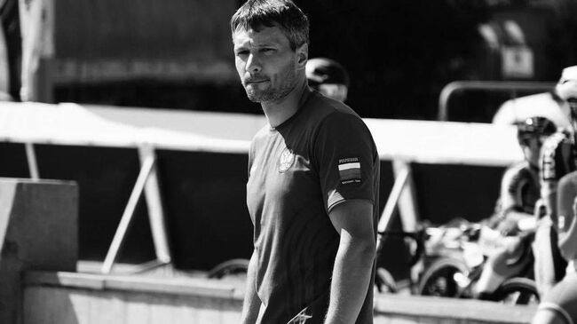 Начальник сборной России по велоспорту на шоссе Антон Крапивин