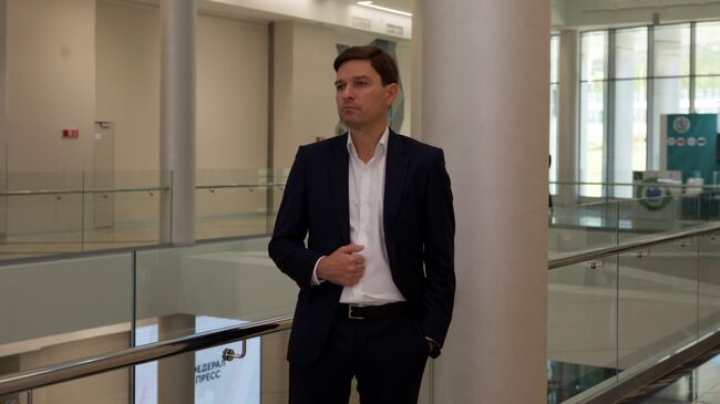 Первый вице-президент Газпромбанка Антон Гребешев