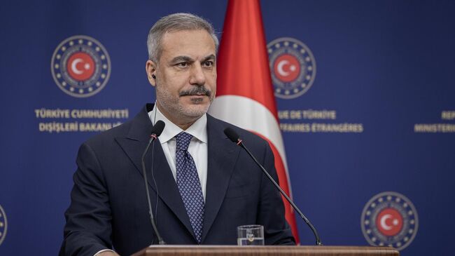 Министр иностранных дел Турции Хакан Фидан