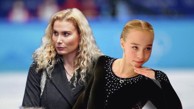 Этери Тутберидзе и Алиса Двоеглазова