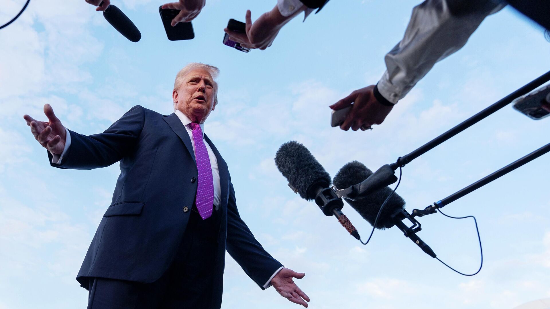 Президент США Дональд Трамп - РИА Новости, 1920, 09.10.2025