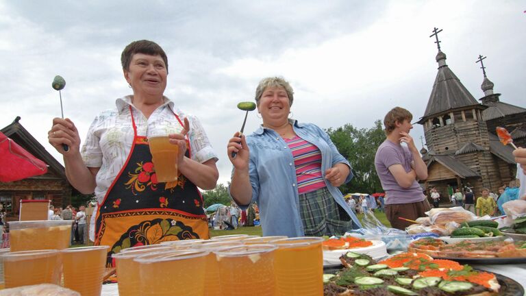День огурца в городе Суздаль